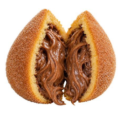 Coxinha doce de Nutella